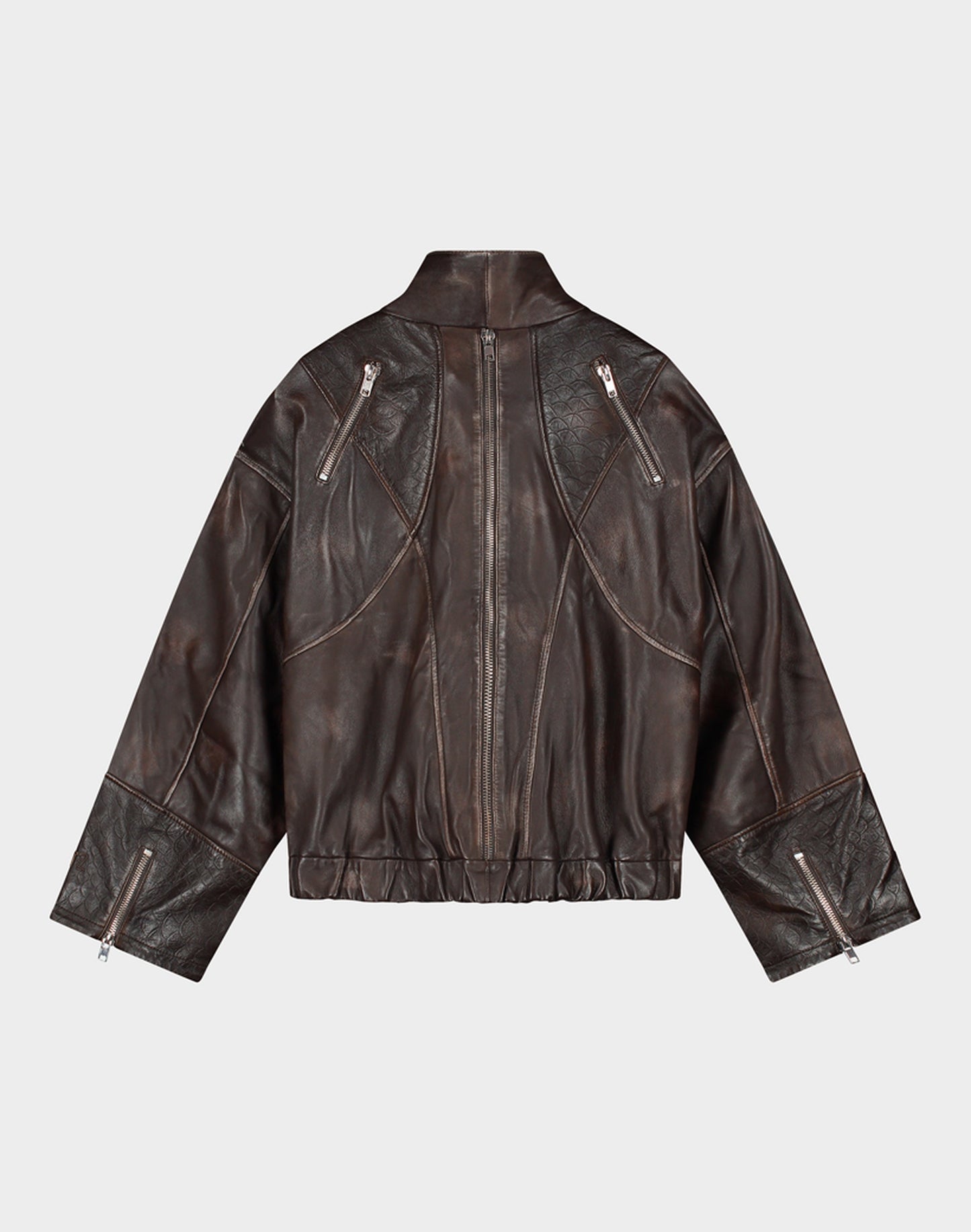 Carmen Leather Jacket | Brown