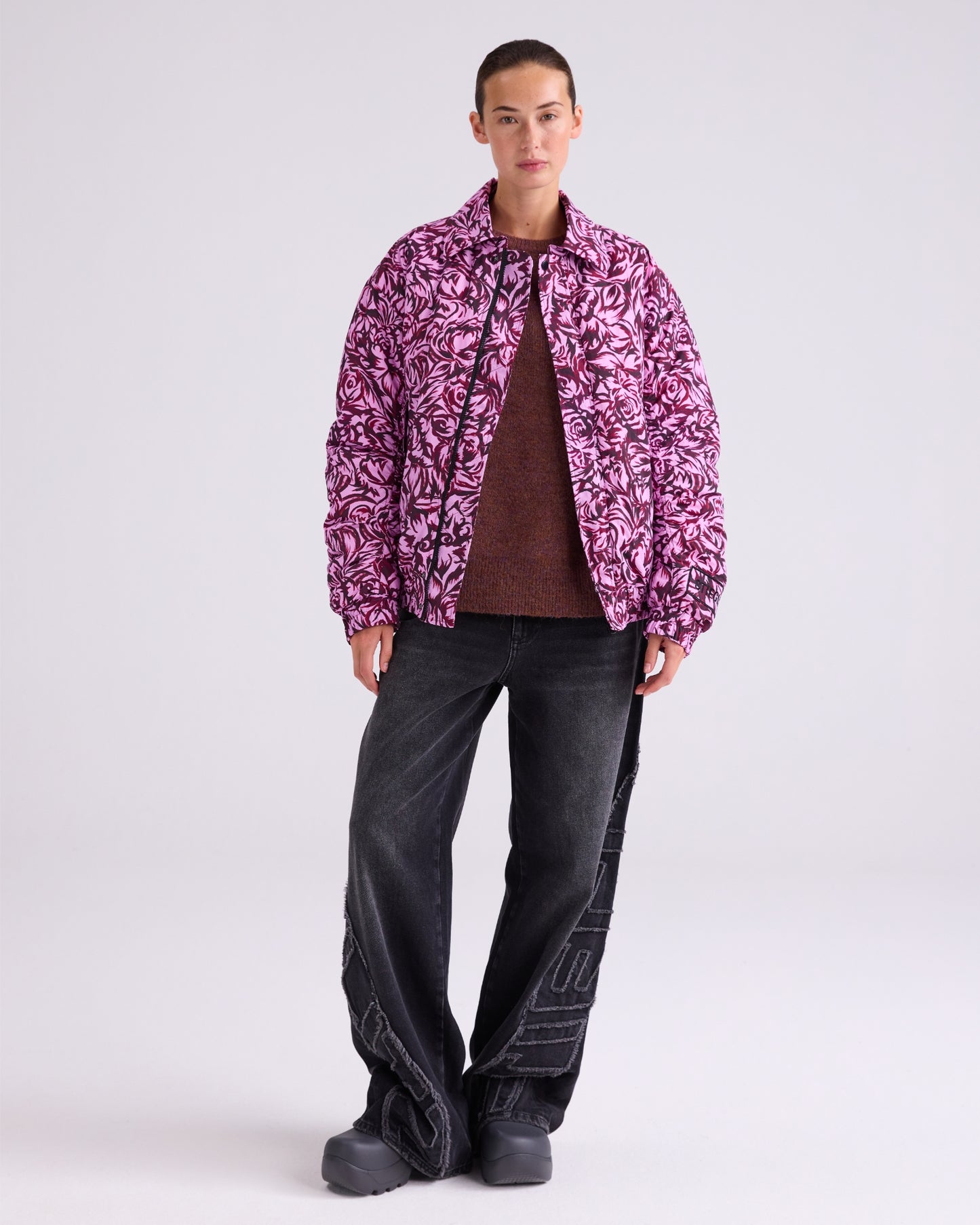 Chaline Bomber | Pink
