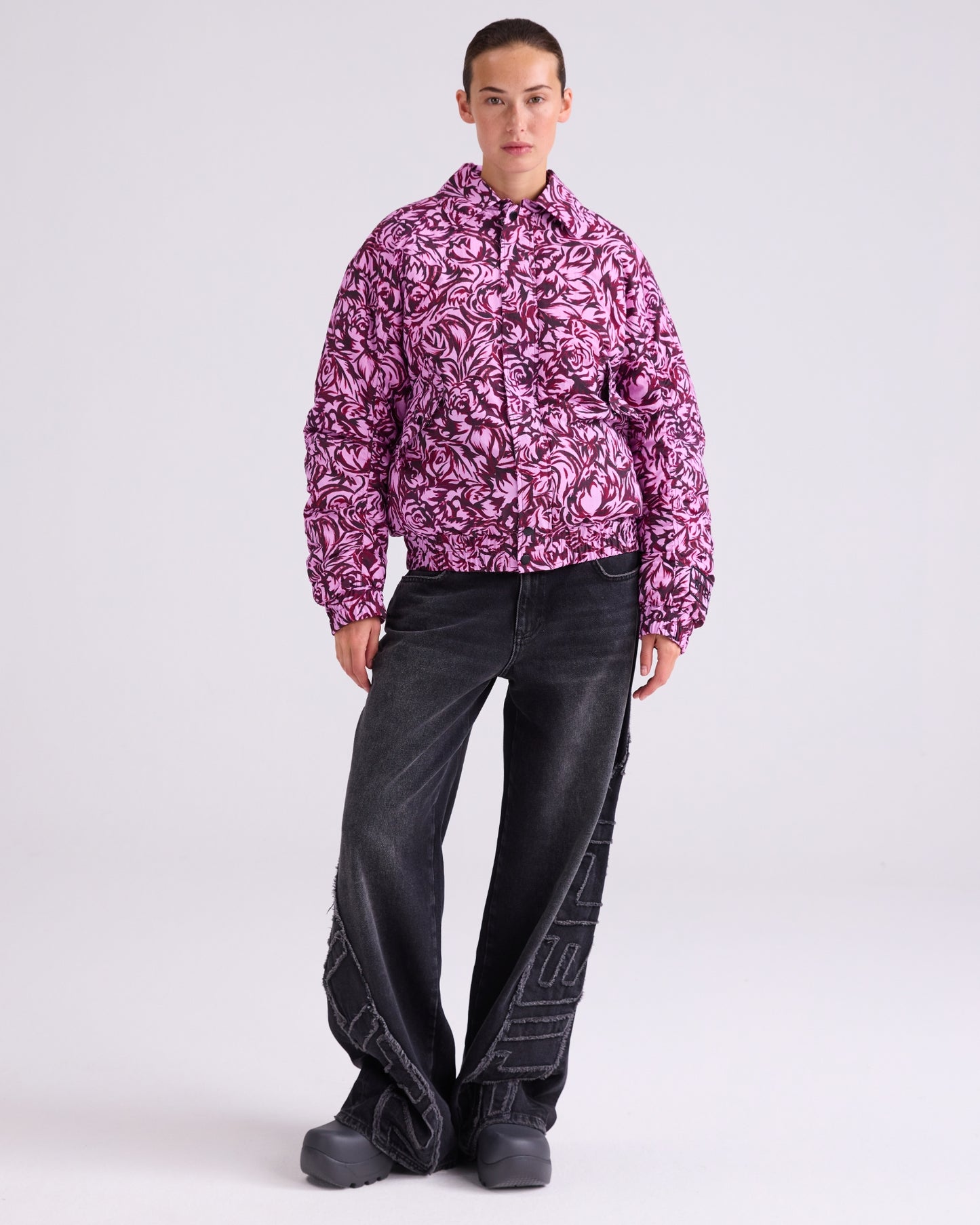 Chaline Bomber | Pink