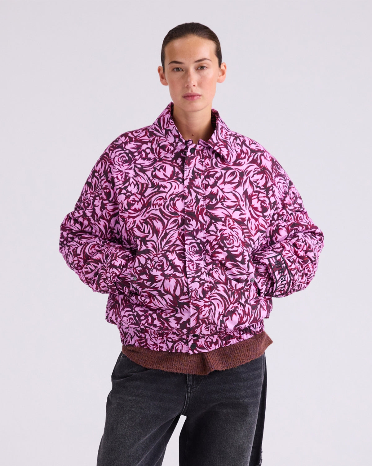 Chaline Bomber | Pink