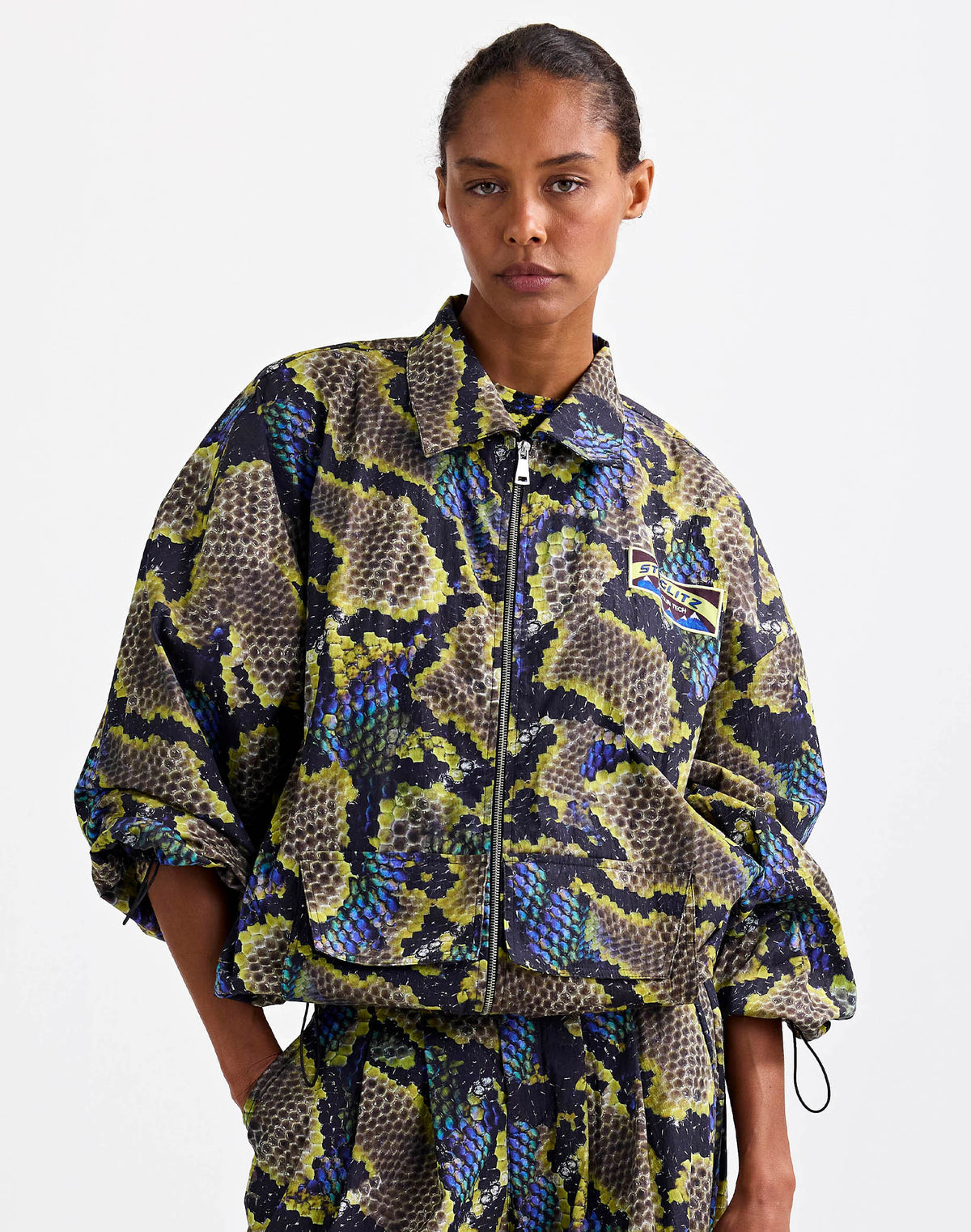 Chava Zipper Jacket | Multi