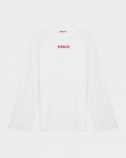 Chessa Wide Skate Longsleeve | White