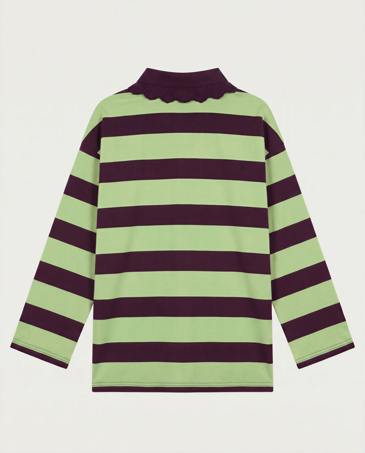 Danila Polo Wide Longsleeve | Green