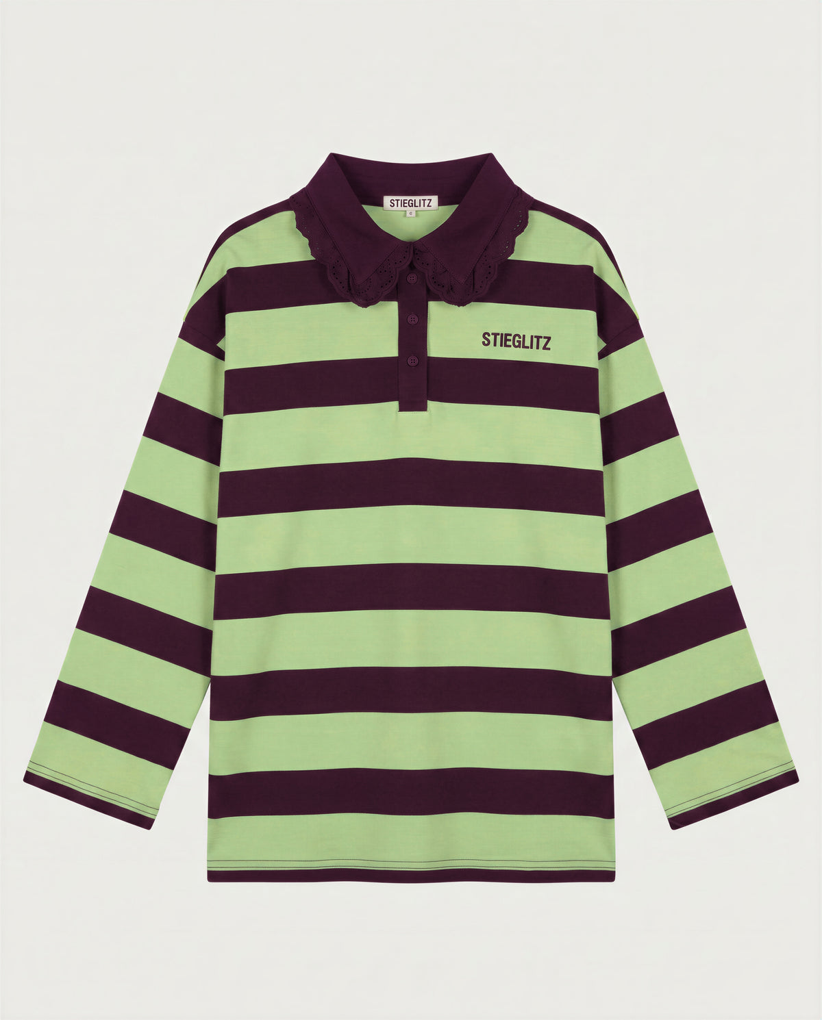 Danila Polo Wide Longsleeve | Green