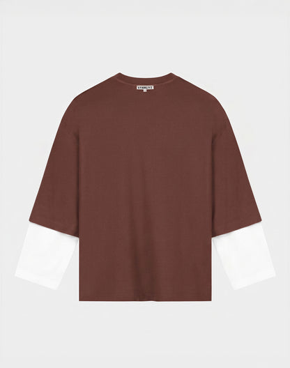 Daria Skate Double Longsleeve | Brown