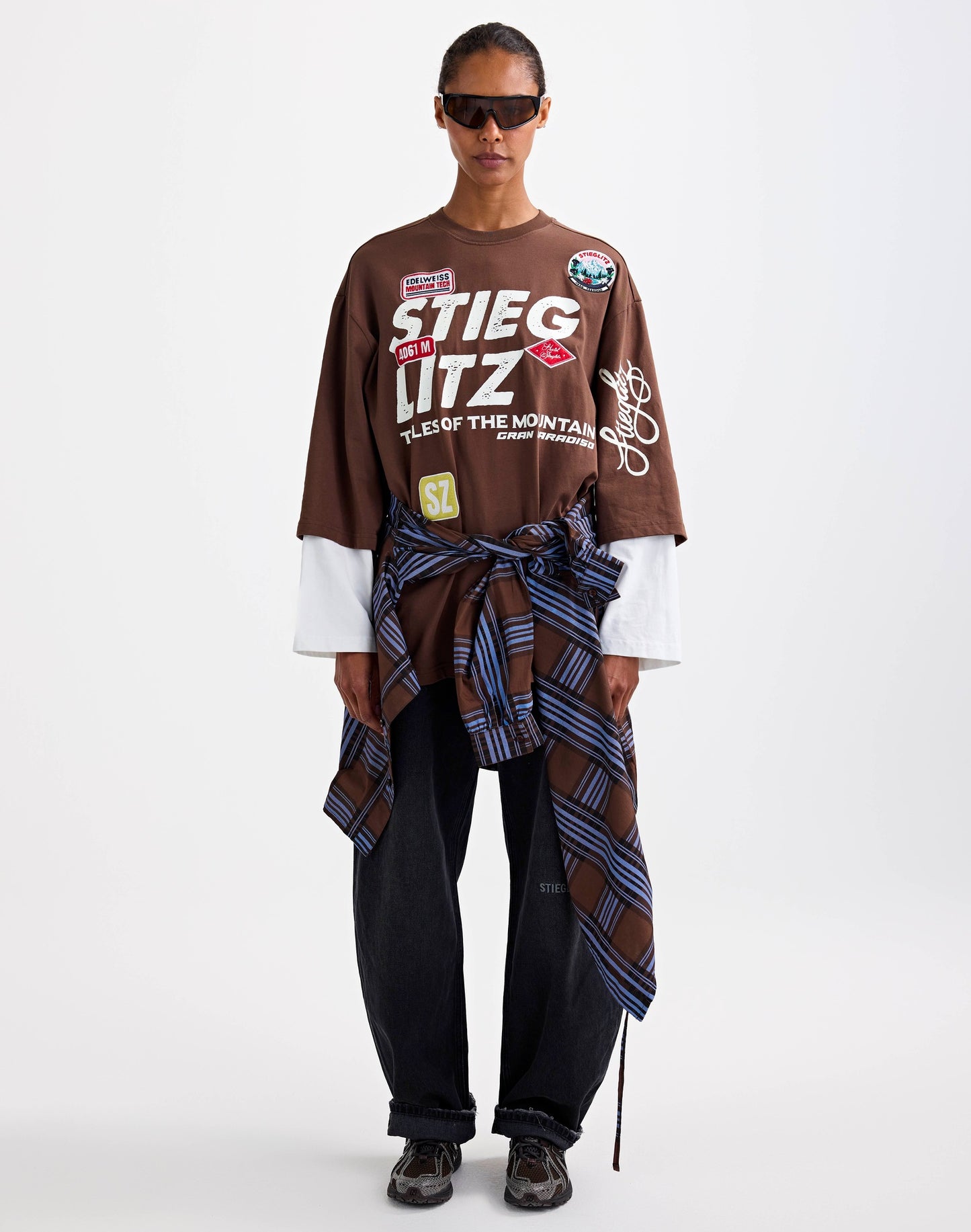 Daria Skate Double Longsleeve | Brown