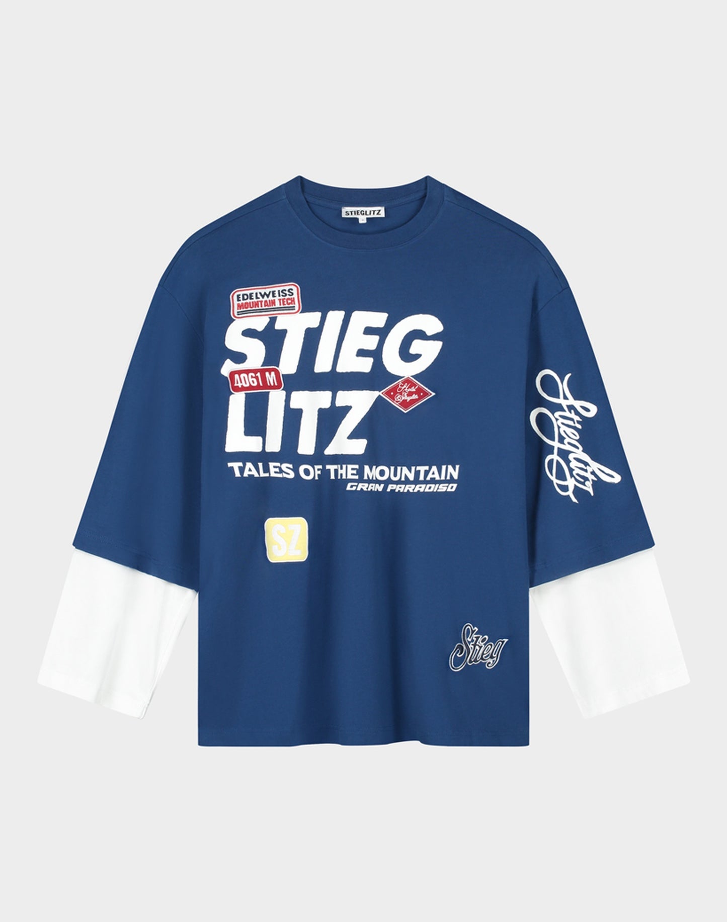 Daria Skate Double Longsleeve | Blue