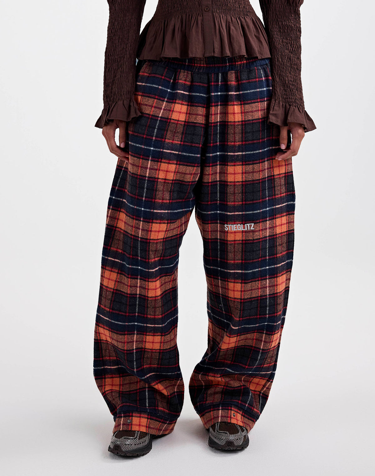 Davia Balloon Pants | Orange
