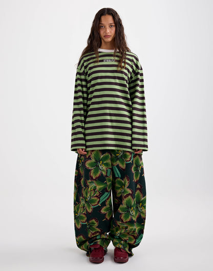 Donna Wide Skate Longsleeve | Green