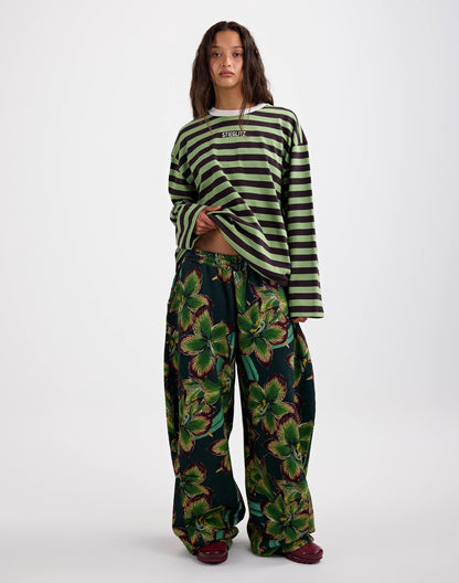 Donna Wide Skate Longsleeve | Green