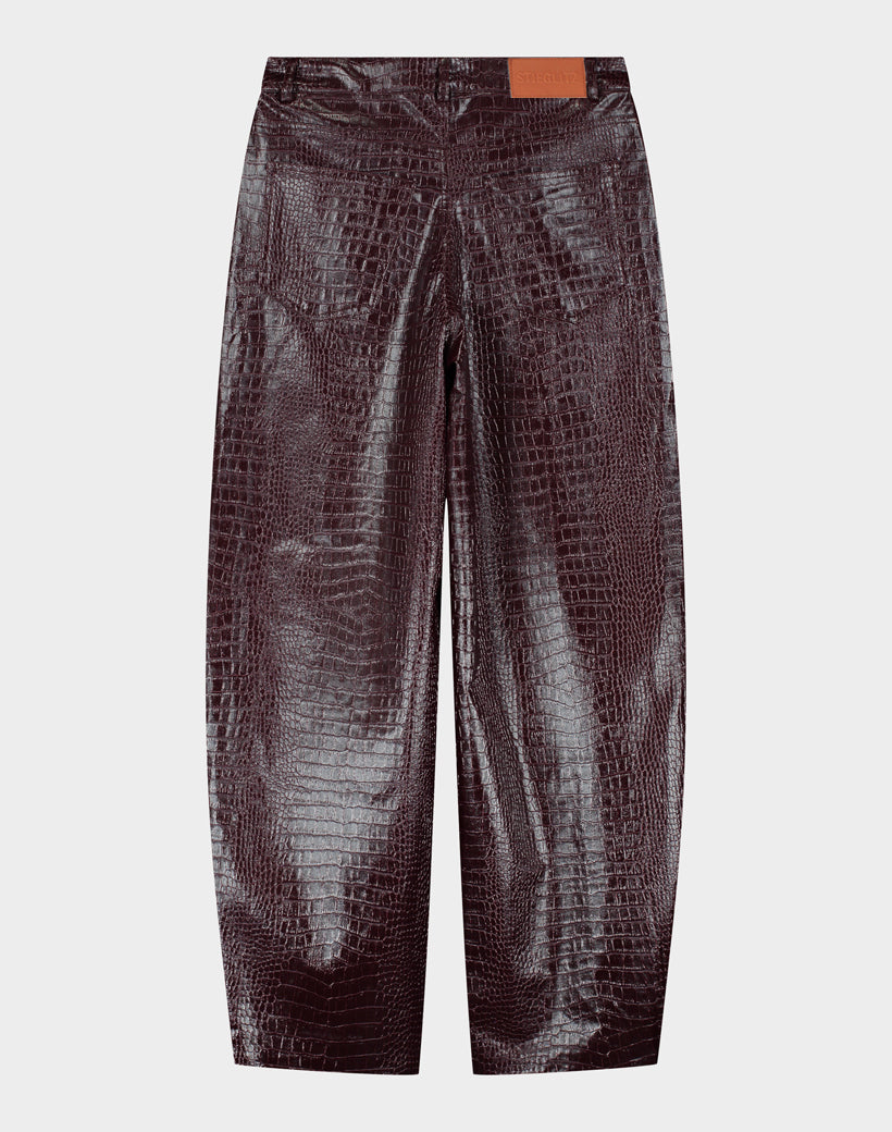 Draco Balloon Pants | Burgundy