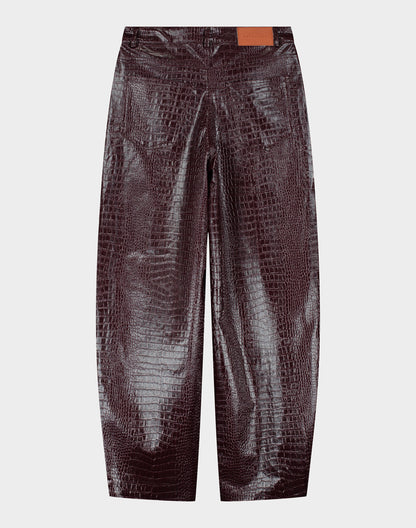 Draco Balloon Pants | Burgundy
