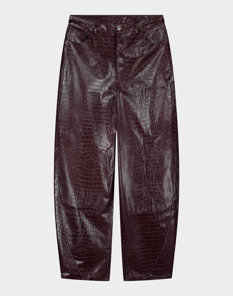 Draco Balloon Pants | Burgundy