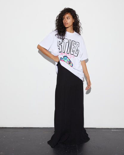 Elena Oversized T-shirt | White