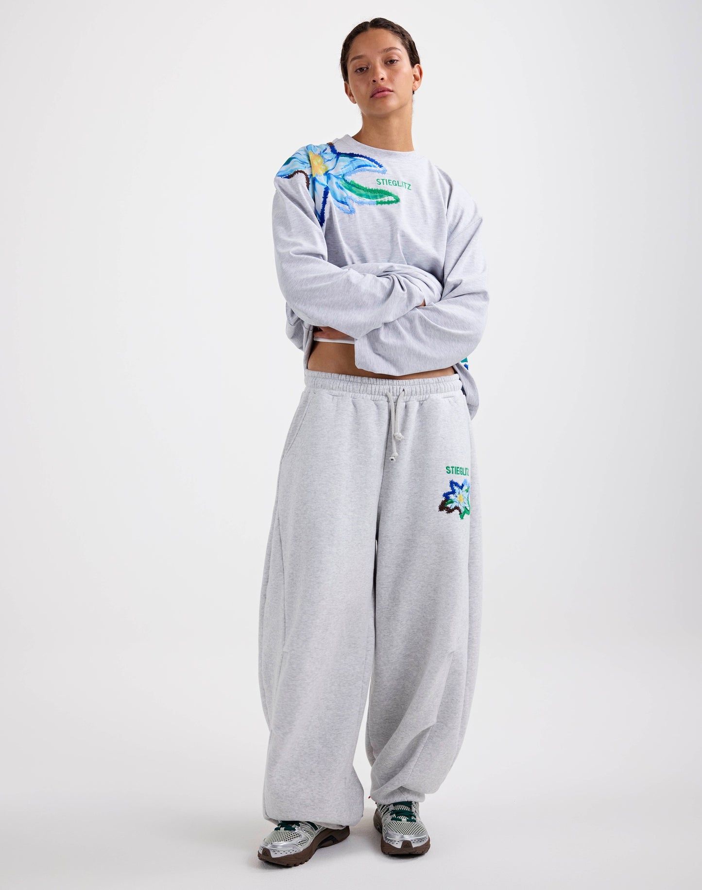 Eliza Balloon Sweatpants | Grey