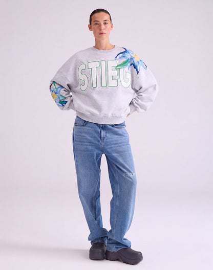 Eliza Oversized Sweater | Grey