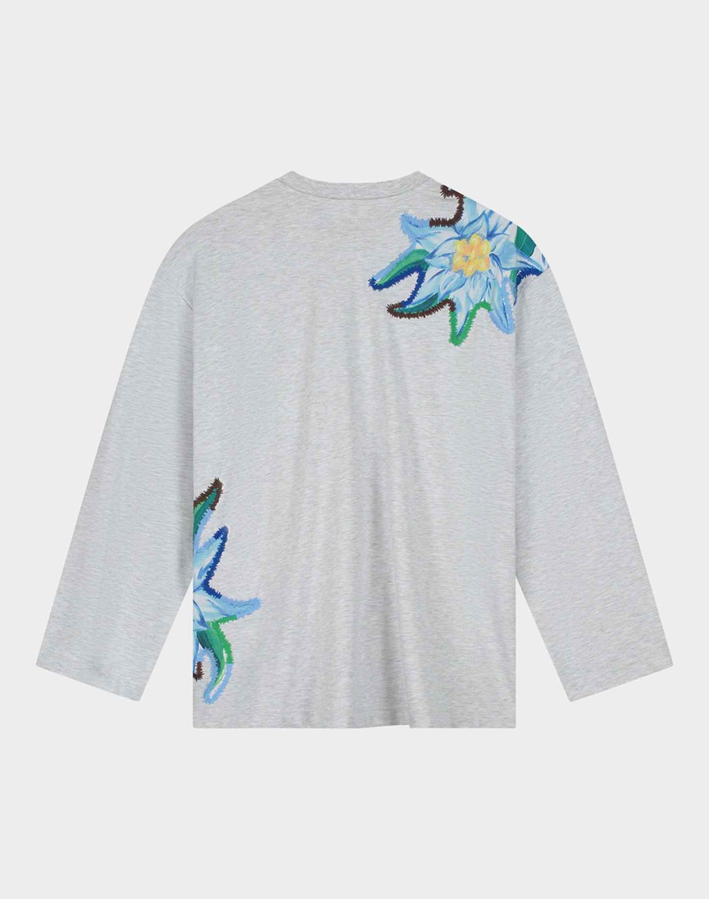 Eliza Wide Skate Longsleeve | Grey