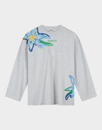 Eliza Wide Skate Longsleeve | Grey