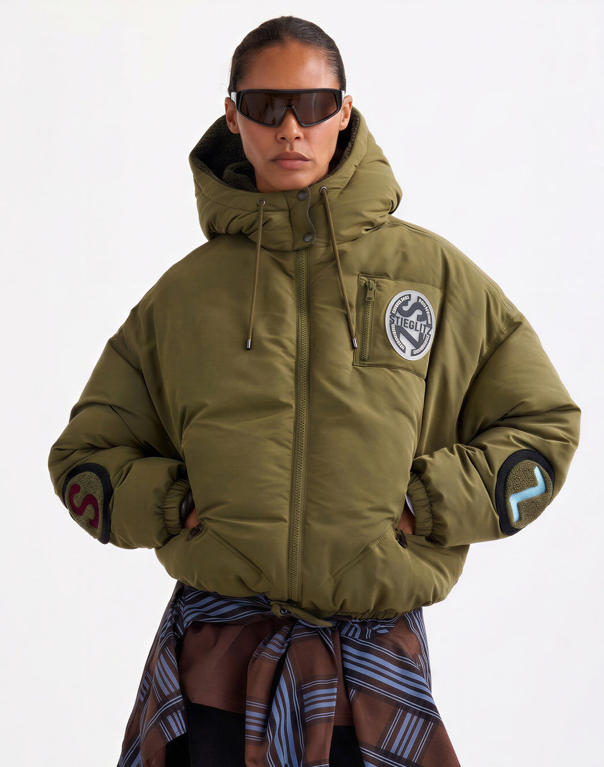 Felice Puffer Jacket | Green