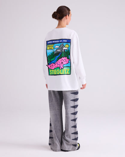 Florino Skate Longsleeve | White