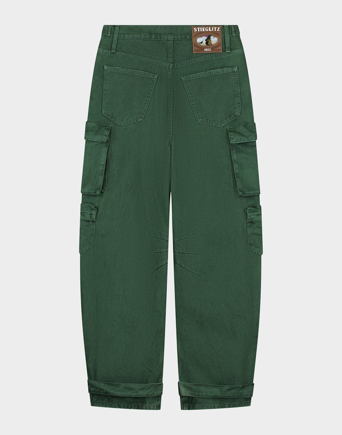 Franca Balloon Cargo Jeans | Green