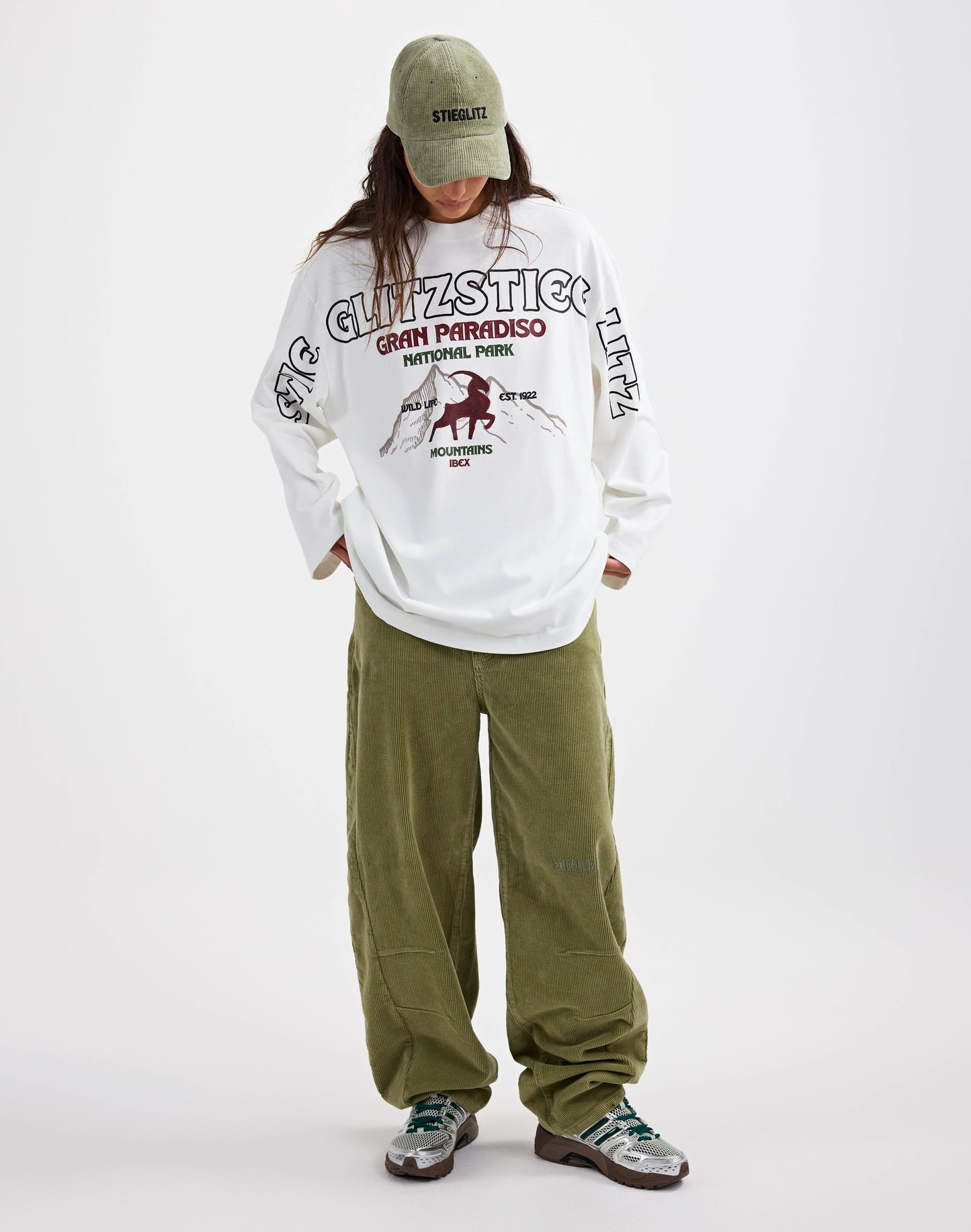Gineva Wide Skate Longsleeve | Off white