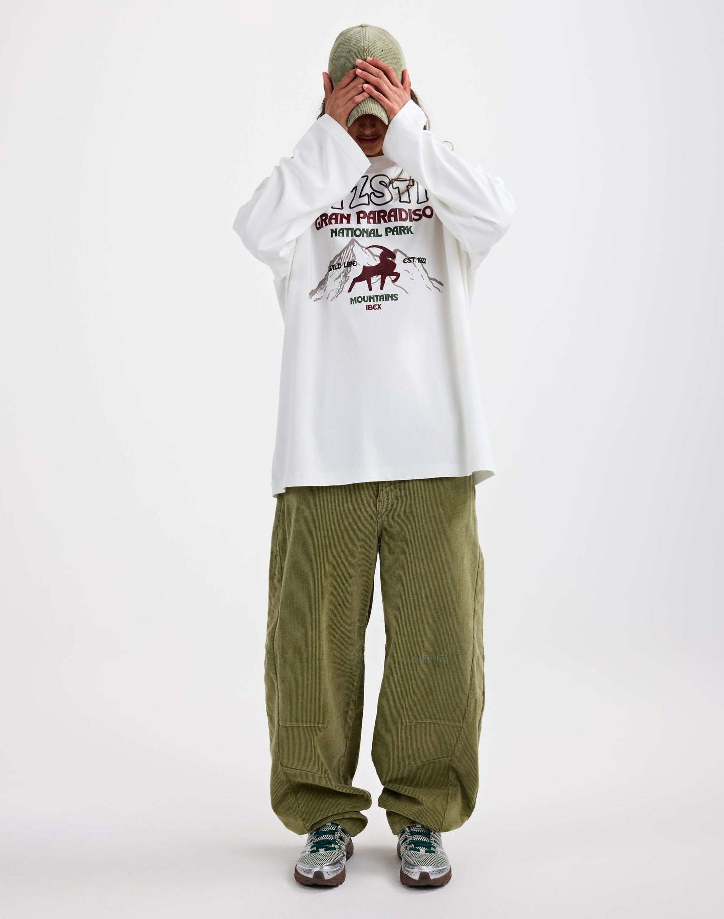 Gineva Wide Skate Longsleeve | Off white