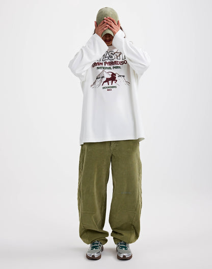 Gineva Wide Skate Longsleeve | Off white