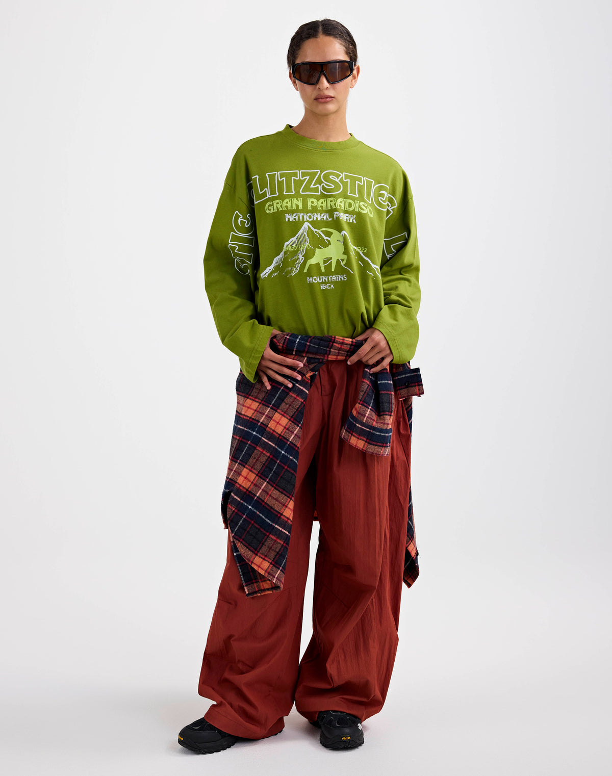 Paola Balloon Trousers | Brown