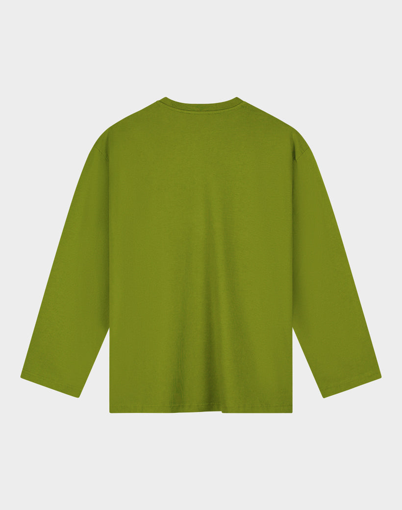 Gineva Wide Skate Longsleeve | Green