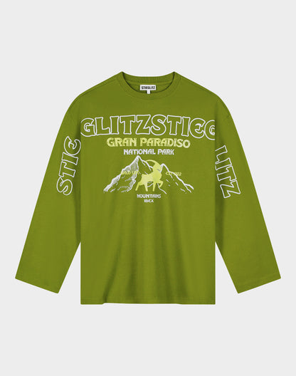 Gineva Wide Skate Longsleeve | Green