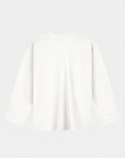 Gineva Wide Skate Longsleeve | Off white