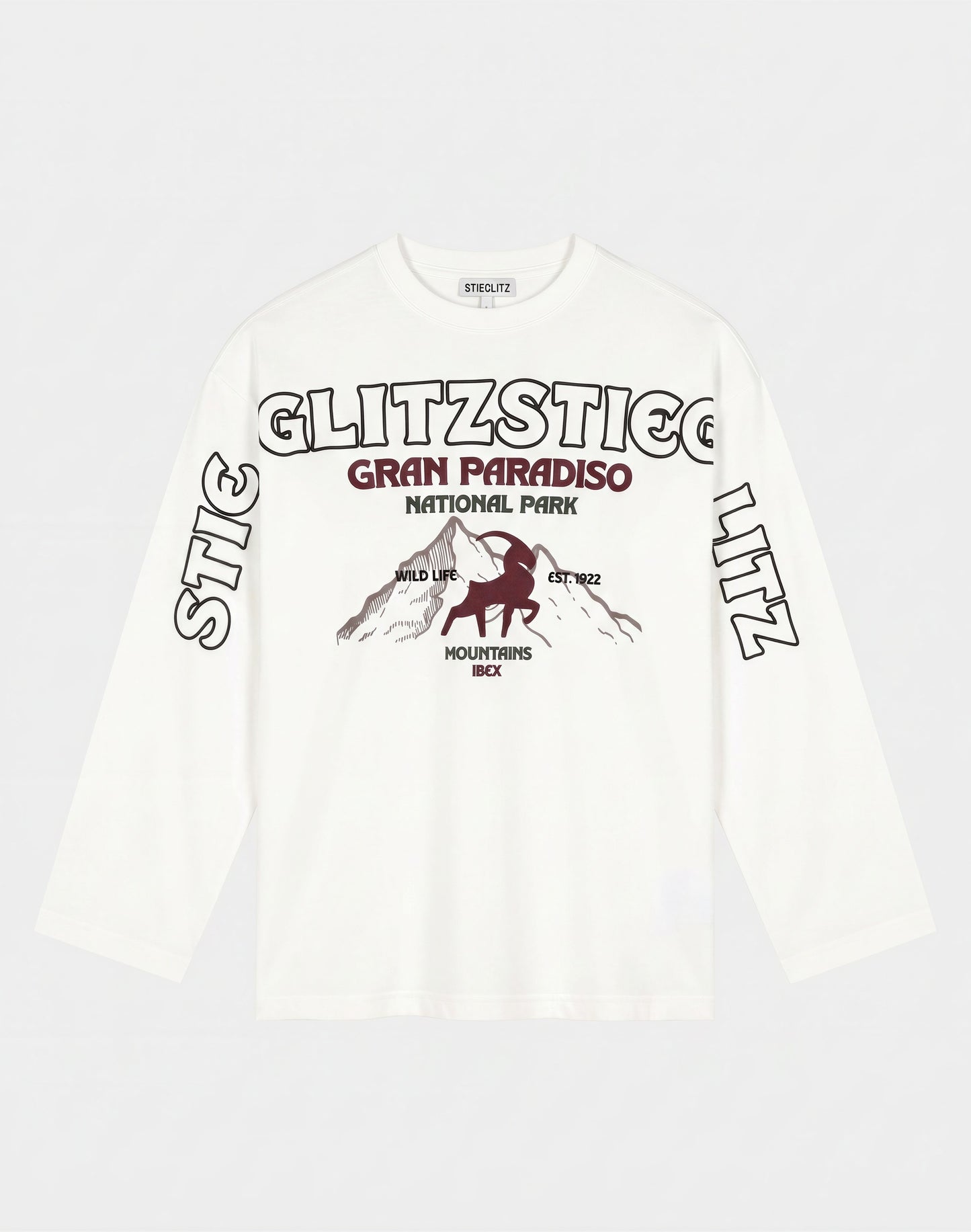 Gineva Wide Skate Longsleeve | Off white