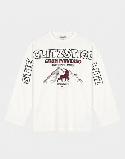 Gineva Wide Skate Longsleeve | Off white
