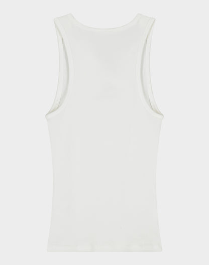 Gomes Singlet | White