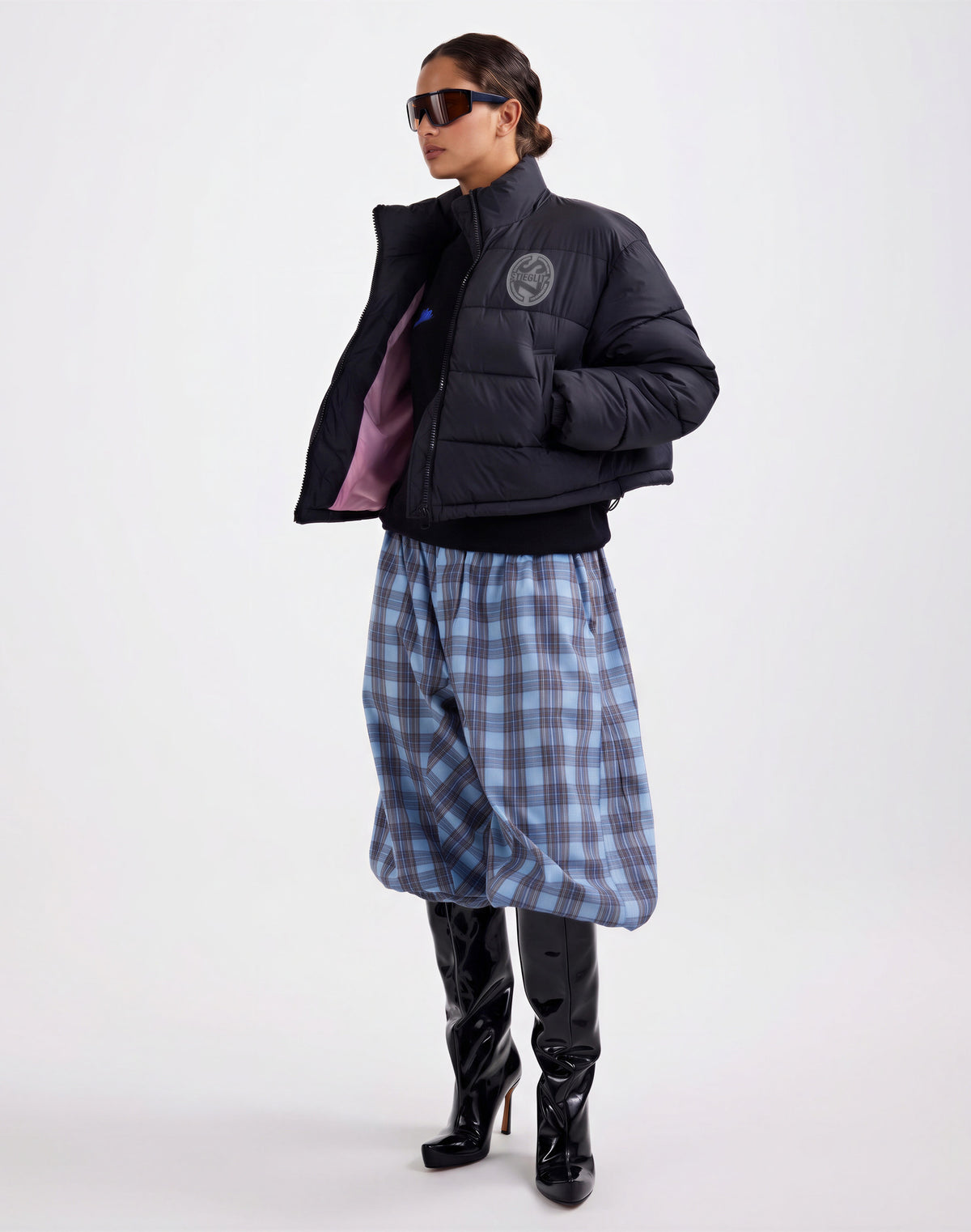 Isabella Puffer Jacket | Black