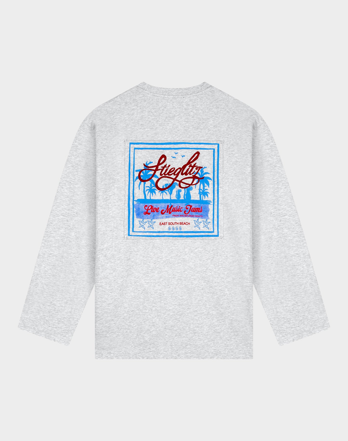 Itala Wide Skate Longsleeve | Grey