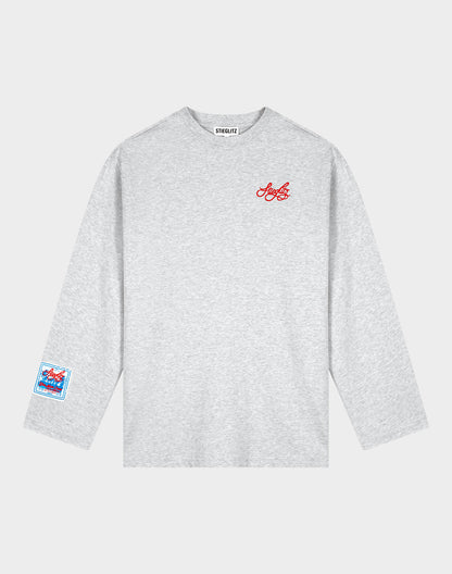 Itala Wide Skate Longsleeve | Grey