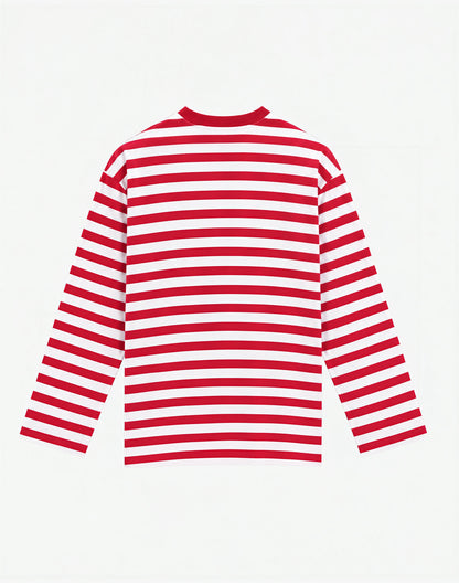 Janita Wide Skate Longsleeve | Red