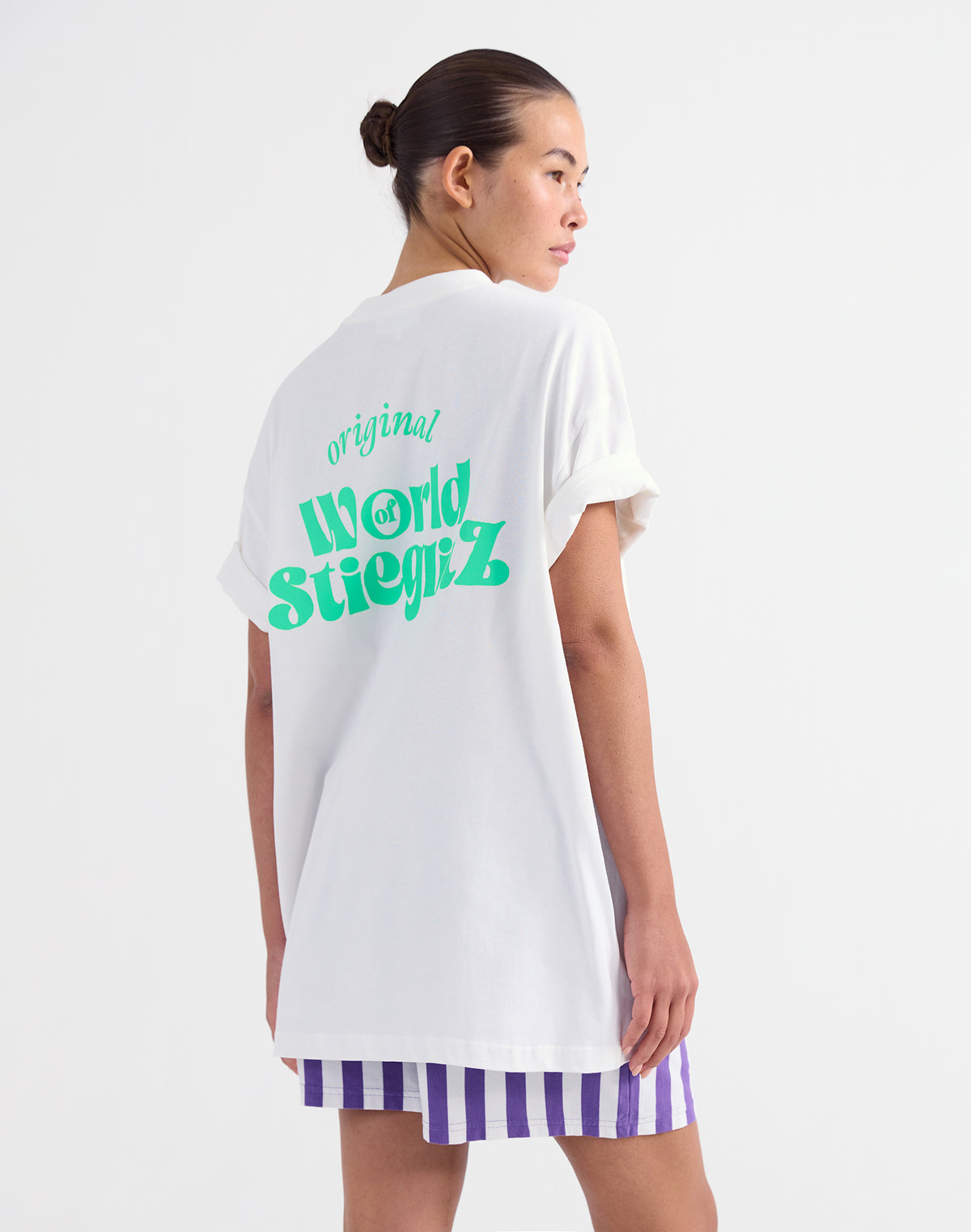 World Of Stieg Oversized T-shirt | Beige