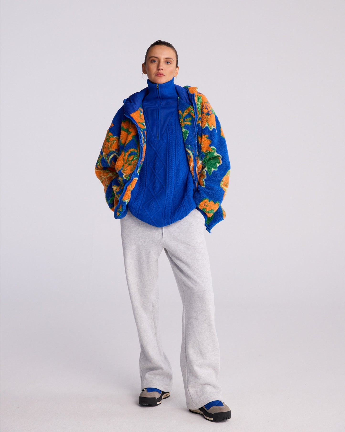 Jacinto Teddy Jacket | Blue