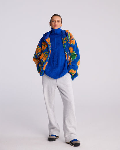 Jacinto Teddy Jacket | Blue
