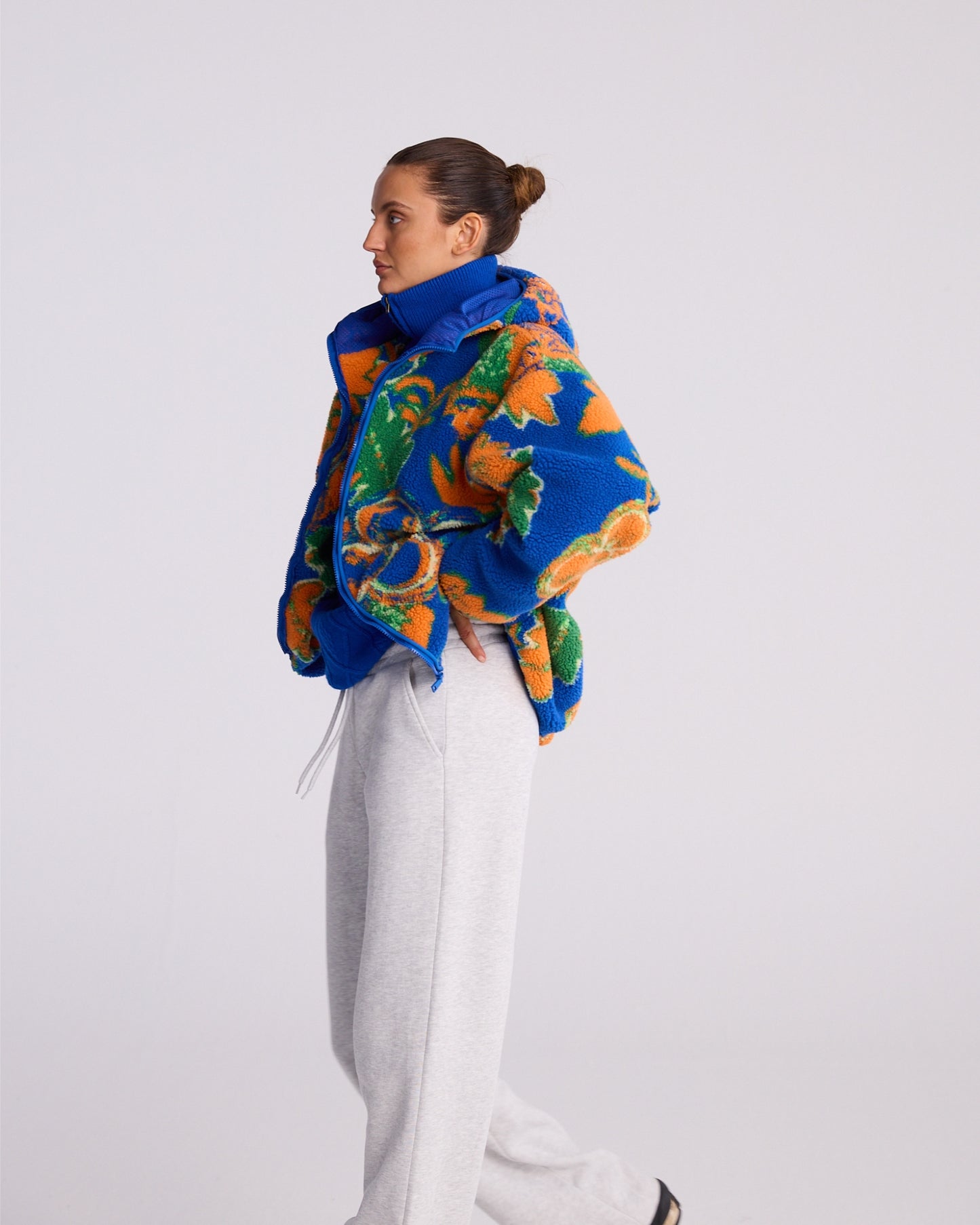 Jacinto Teddy Jacket | Blue