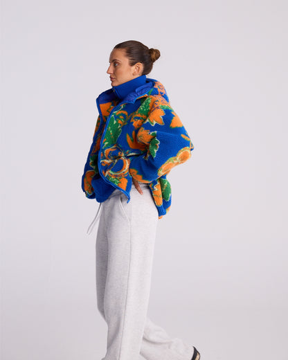 Jacinto Teddy Jacket | Blue