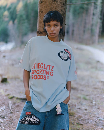 Jaimey Oversized T-shirt | Blue