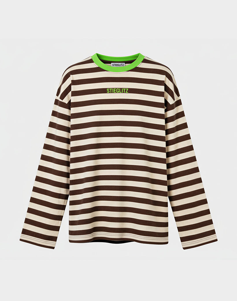 Janita Wide Skate Longsleeve | Brown