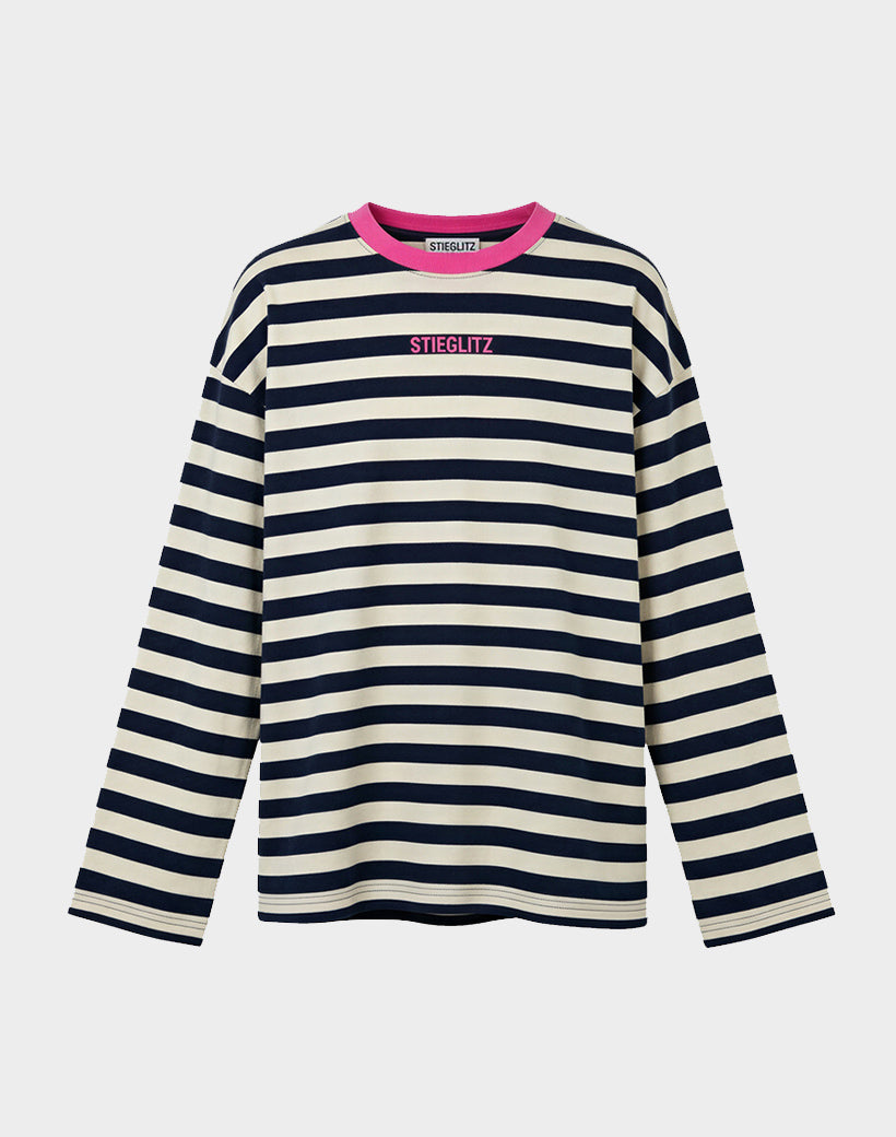 PRE-ORDER Janita Wide Skate Longsleeve | Navy blue