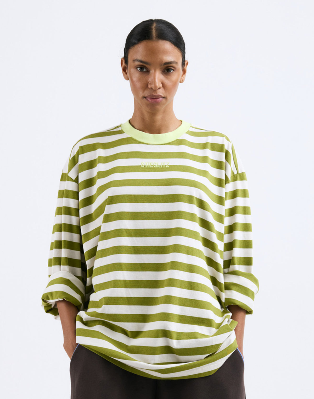 Janita Wide Skate Longsleeve | Green