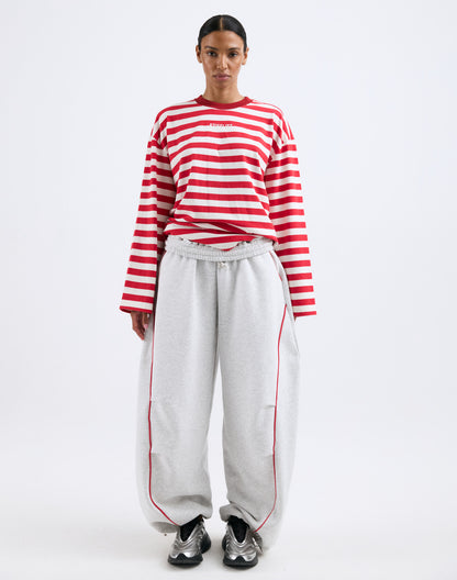 Janita Wide Skate Longsleeve | Red
