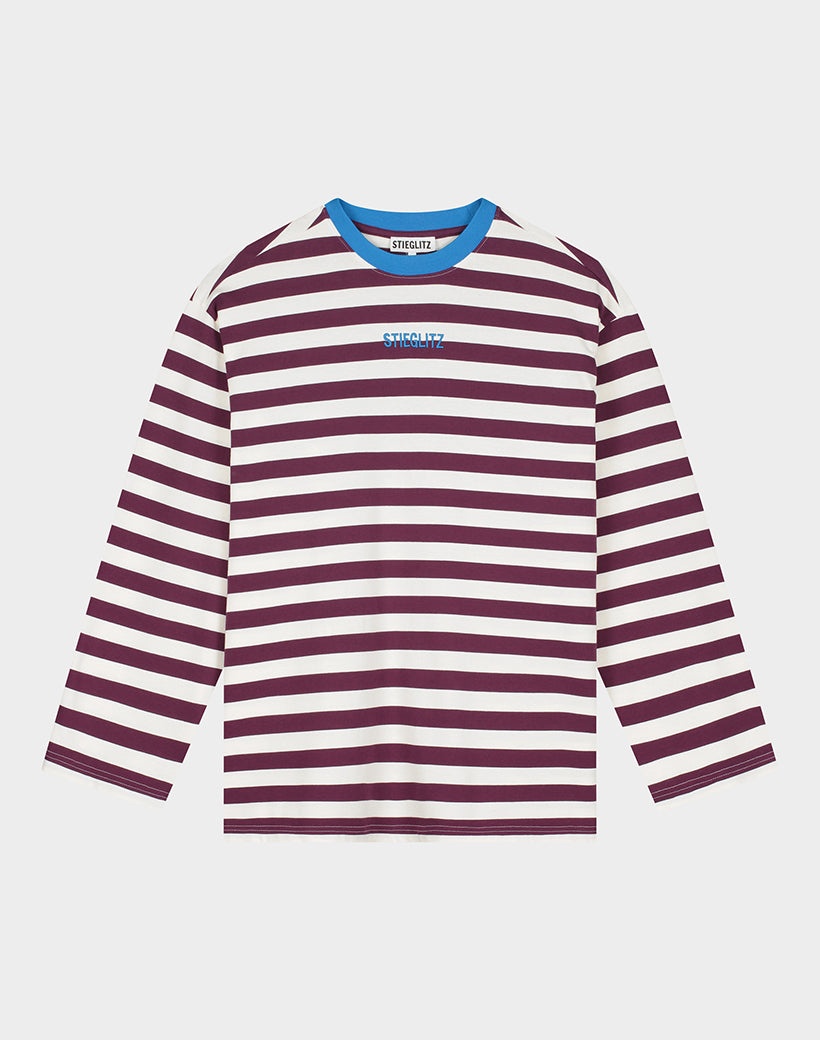 Janita Wide Skate Longsleeve | Burgundy